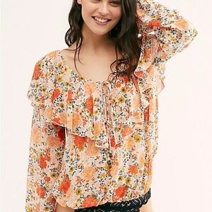 NWT Free People Say It To Me Bodysuit